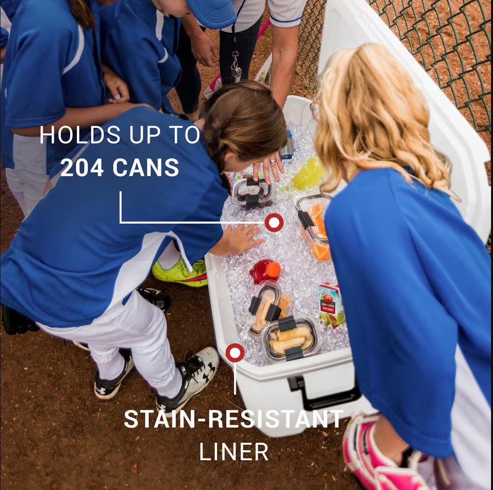 Coleman 120 QT Cooler - 200 Cans - The Instant Party Company